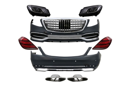Рестайлинг комплект MAYBACH 2017+ для Mercedes-Benz S-Class W222 (2013-2021)